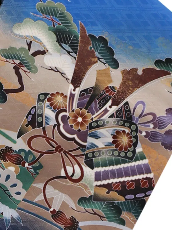 3歳(羽織袴)青 七五三
