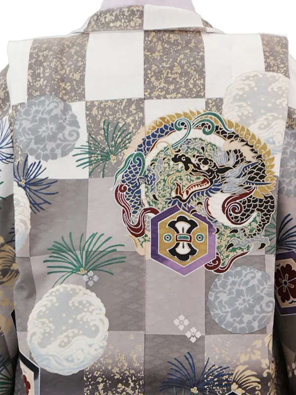 3歳(羽織袴)白 七五三
