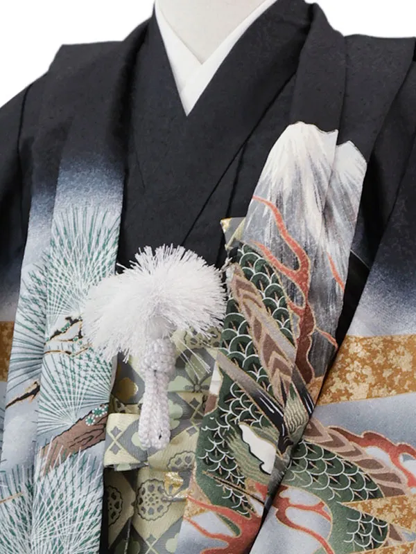 3歳(羽織袴)黒 七五三