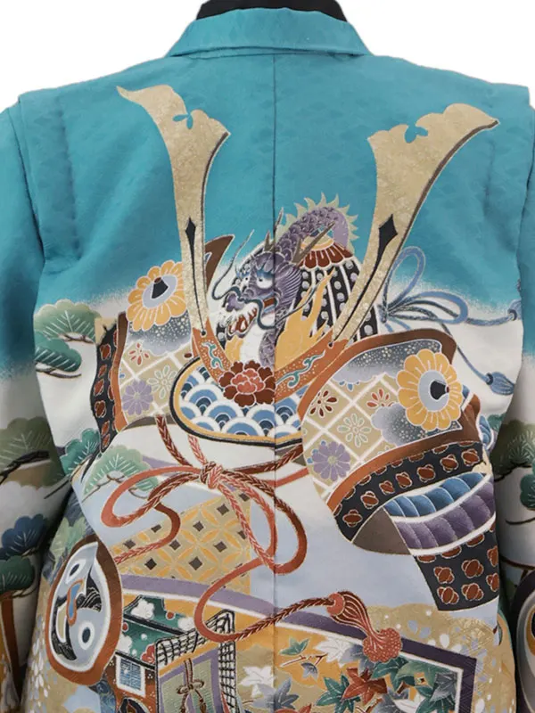 4歳(羽織袴)青 七五三