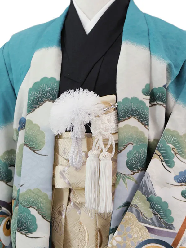 4歳(羽織袴)青 七五三