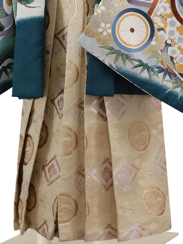 4歳(羽織袴)青 七五三