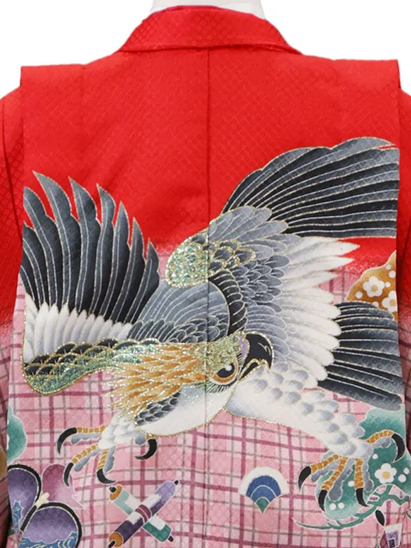 4歳(羽織袴)赤 七五三