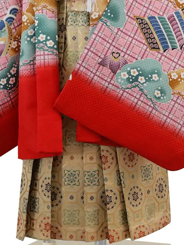 4歳(羽織袴)赤 七五三