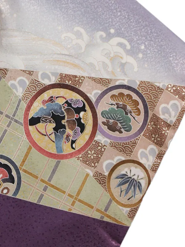 4歳(羽織袴)紫 七五三