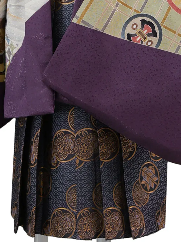 4歳(羽織袴)紫 七五三