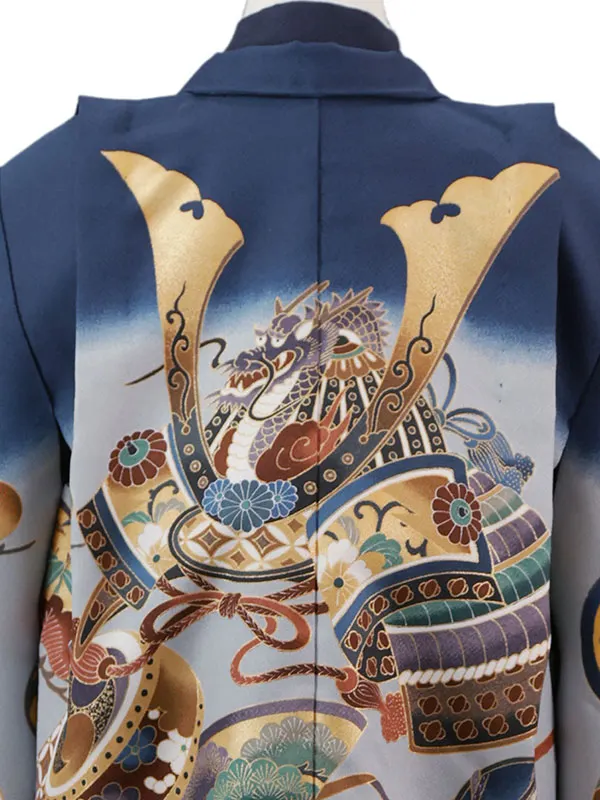 4歳(羽織袴)紺 七五三