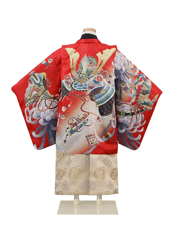 5歳(羽織袴)赤 七五三