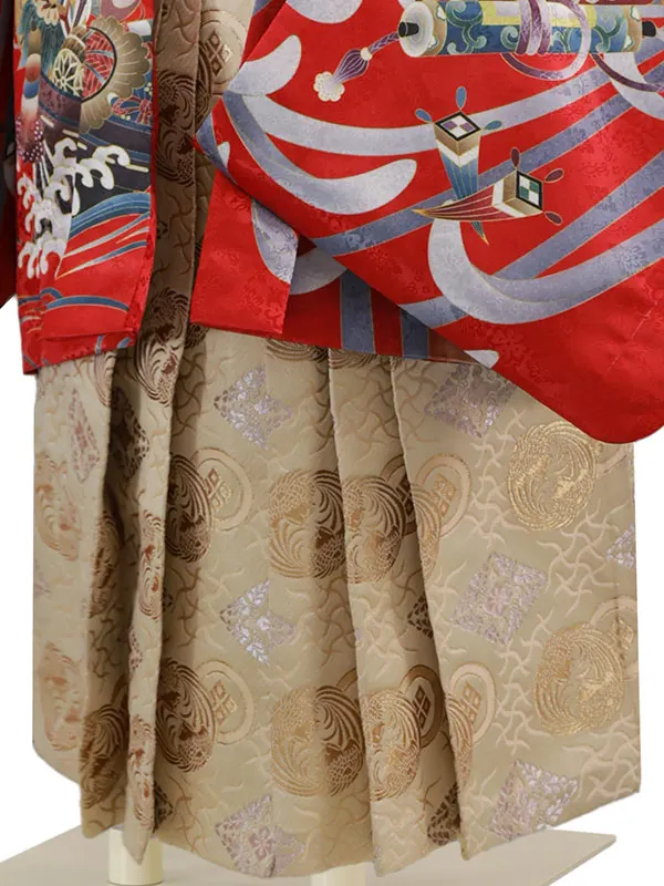 5歳(羽織袴)赤 七五三