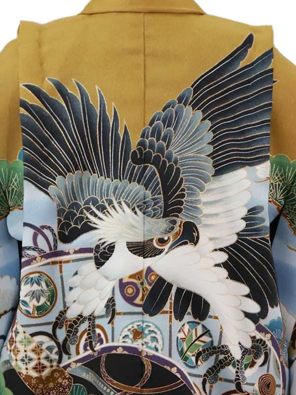 5歳(羽織袴)黄土色 七五三