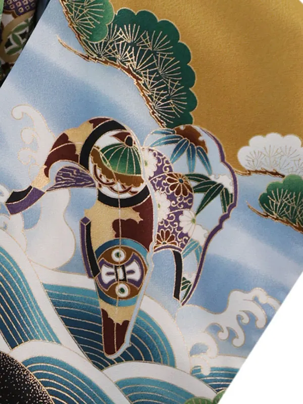 5歳(羽織袴)黄土色 七五三