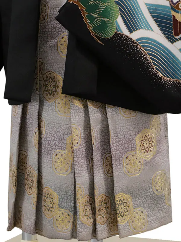 5歳(羽織袴)黄土色 七五三