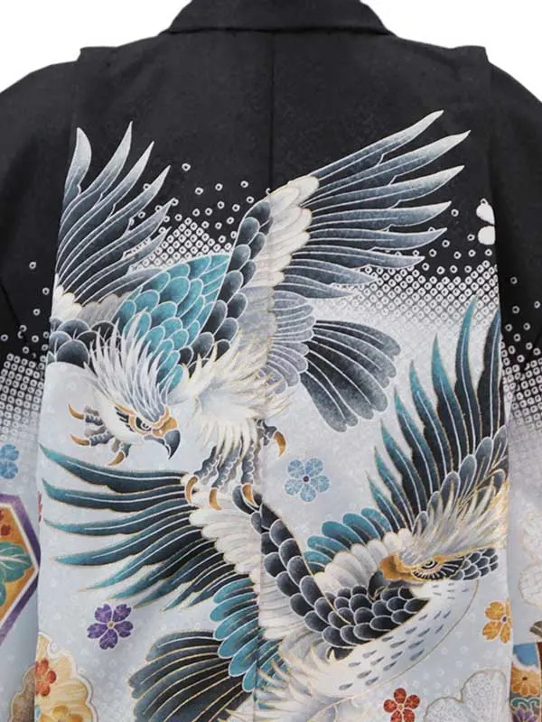 5歳(羽織袴)黒 七五三