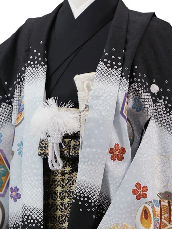 5歳(羽織袴)黒 七五三