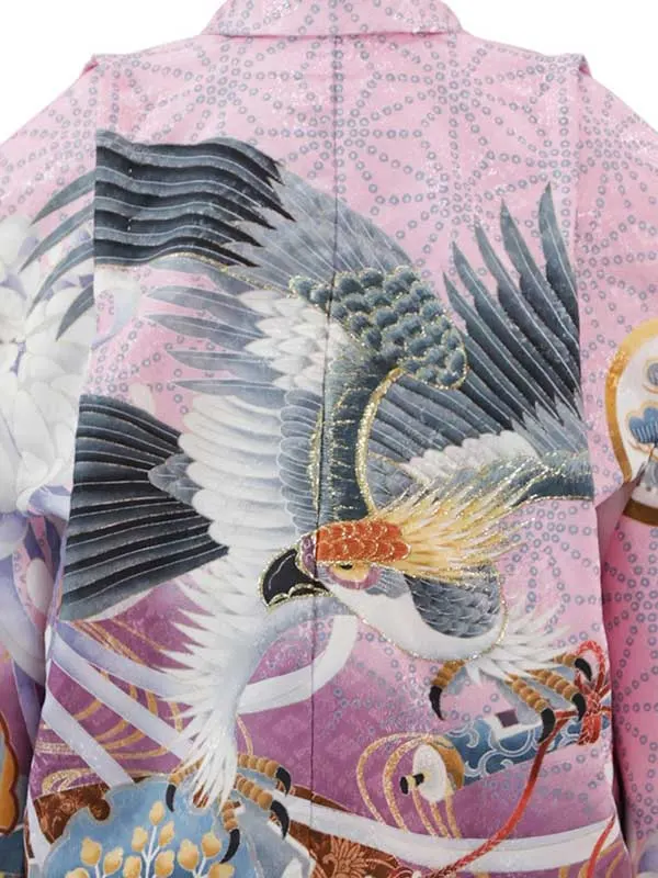 5歳(羽織袴)紫 七五三