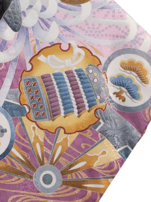 5歳(羽織袴)紫 七五三