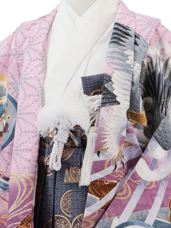 5歳(羽織袴)紫 七五三