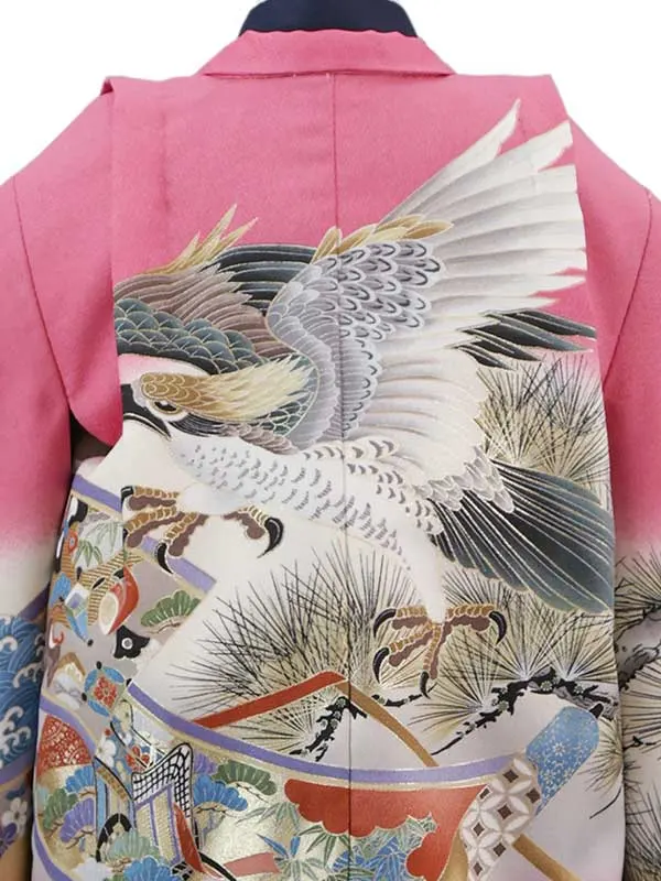 5歳(羽織袴)ﾋﾟﾝｸ 七五三