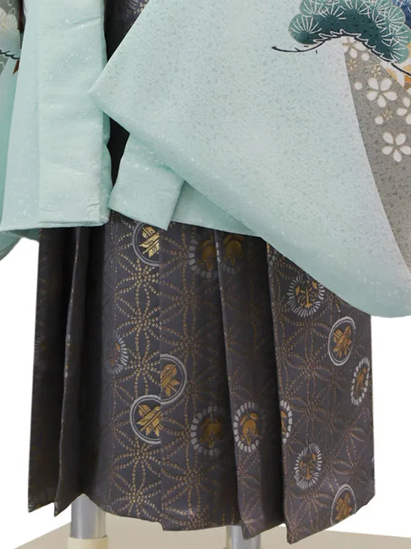 5歳(羽織袴)水色 七五三