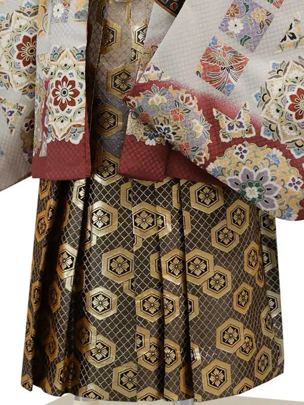 3歳(羽織袴)赤 七五三