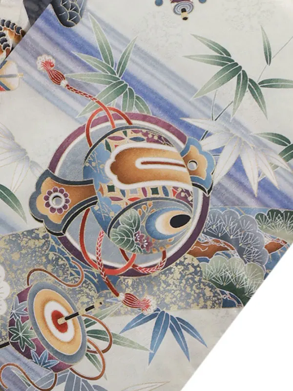 5歳(羽織袴)白 七五三