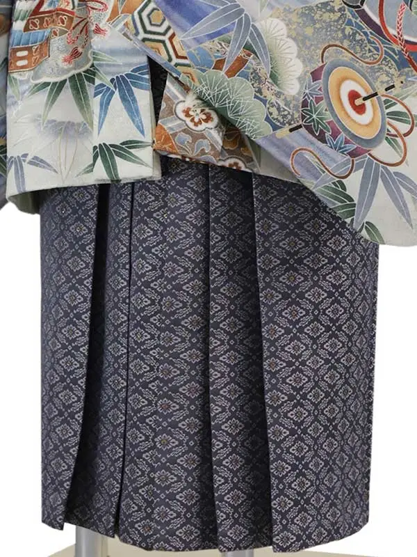 5歳(羽織袴)白 七五三