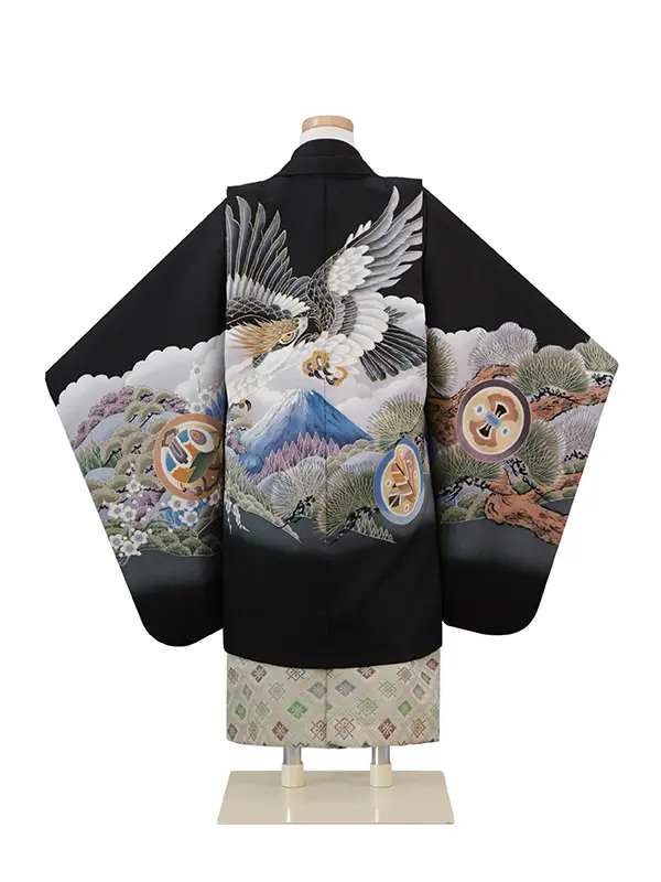 4歳(羽織袴)黒 七五三
