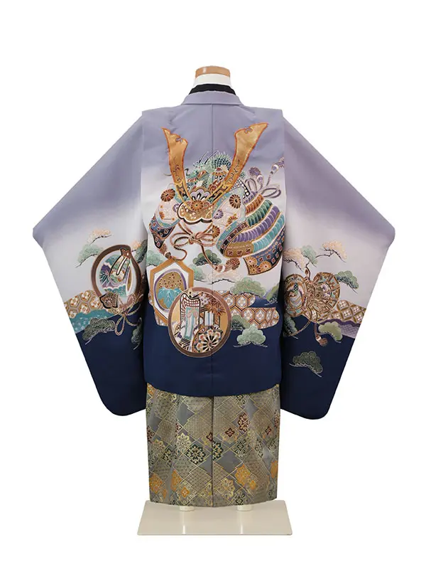 4歳(羽織袴)紫 七五三