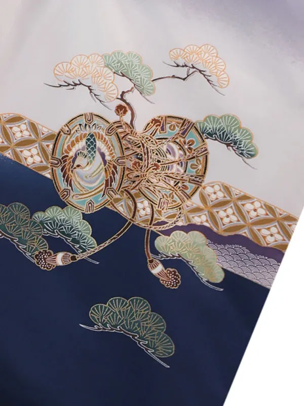 4歳(羽織袴)紫 七五三