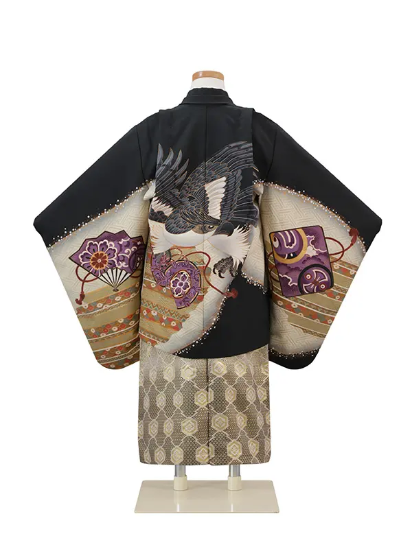 4歳(羽織袴)黒 七五三