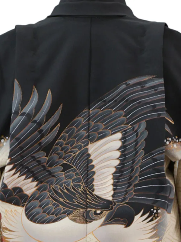 4歳(羽織袴)黒 七五三