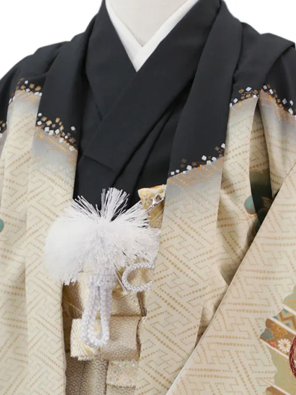 4歳(羽織袴)黒 七五三