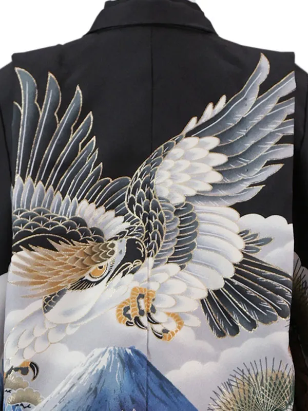 4歳(羽織袴)黒 七五三