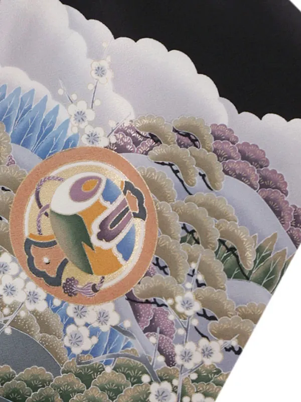 4歳(羽織袴)黒 七五三