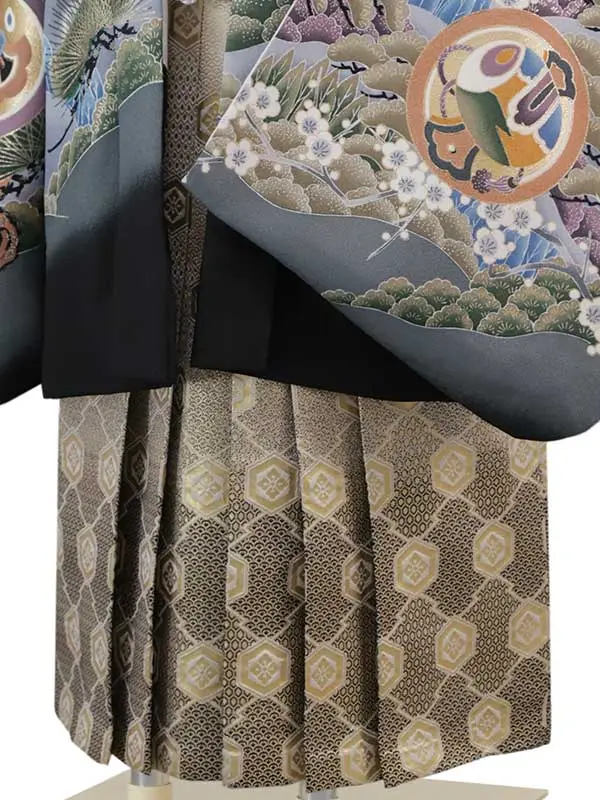 4歳(羽織袴)黒 七五三