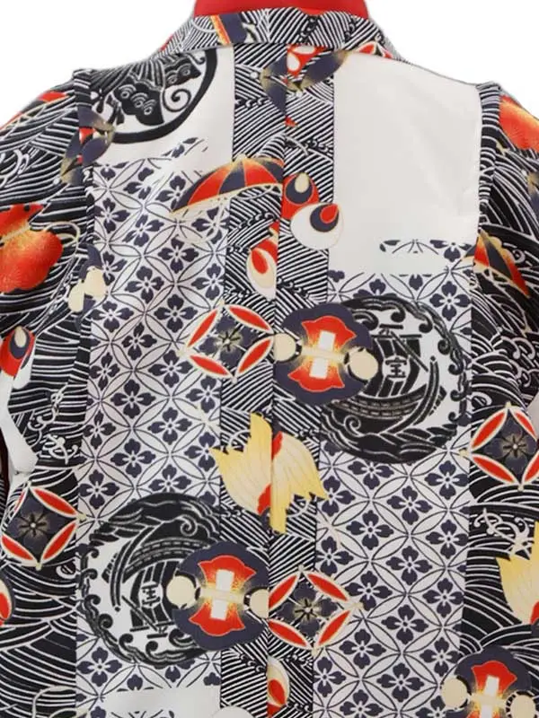 5歳(羽織袴)白 七五三