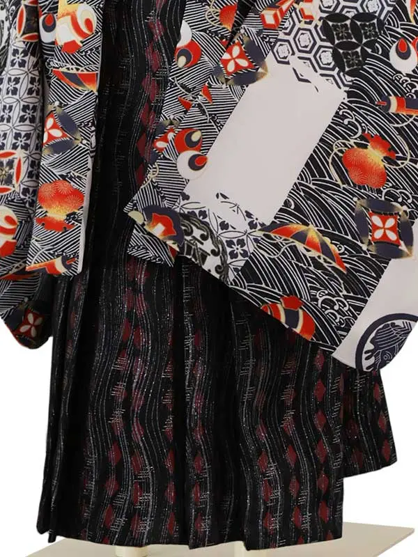 5歳(羽織袴)白 七五三