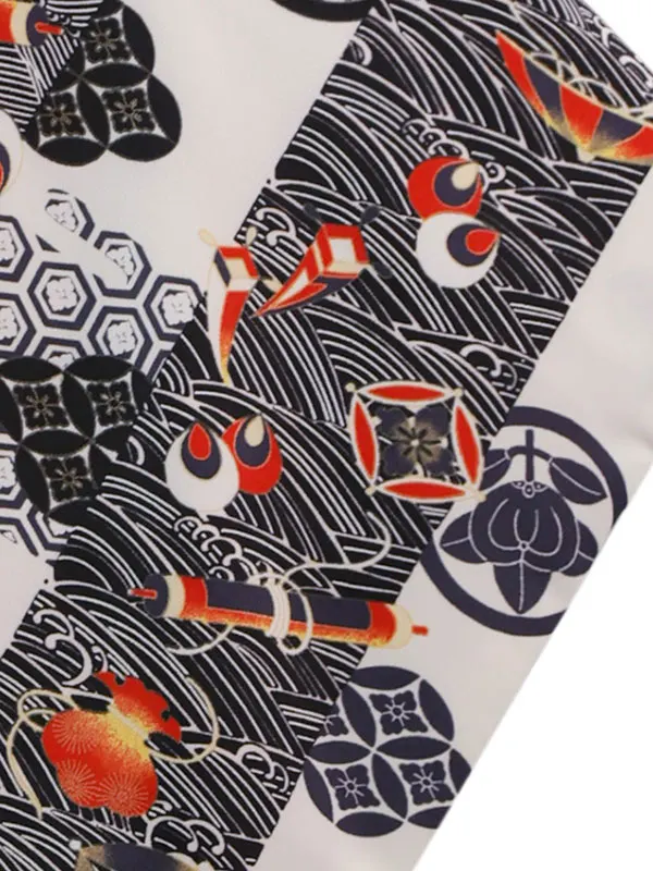 5歳(羽織袴)白 七五三