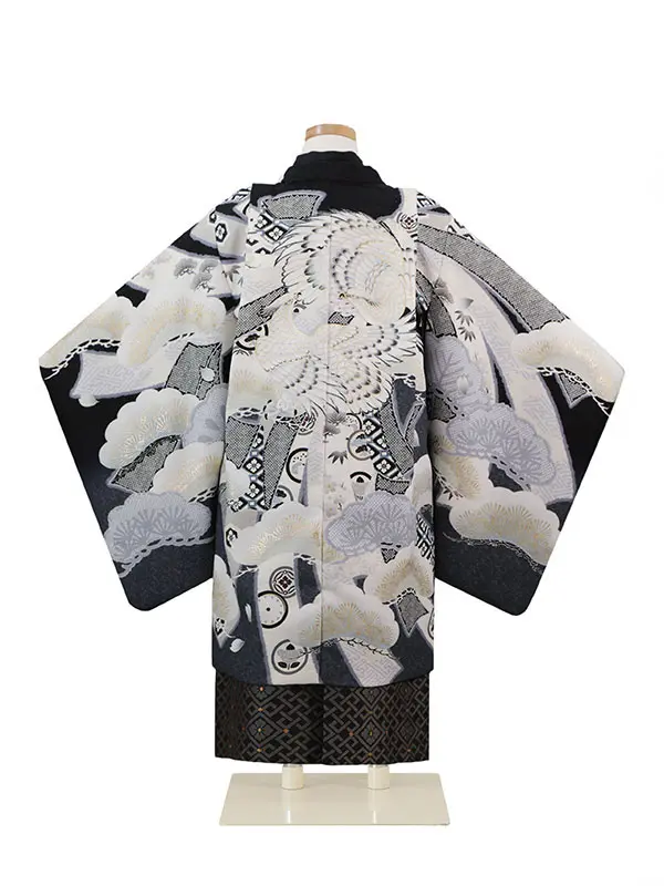 華徒然 5歳(羽織袴)黒 七五三