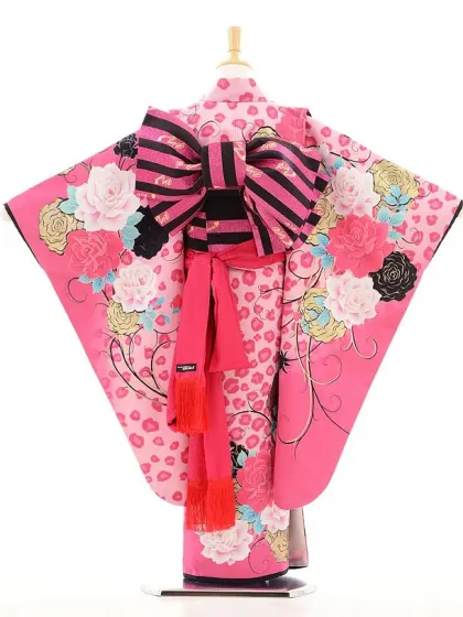 ﾌﾞﾙｰｸﾛｽ 7歳(四つ身)ﾋﾟﾝｸ 七五三