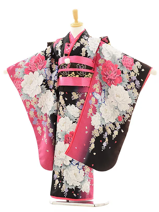 ﾌﾞﾙｰｸﾛｽ 7歳(四つ身)黒 七五三