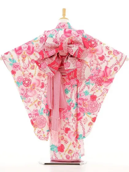 ﾒｿﾞﾋﾟｱﾉ  7歳(四つ身)ﾋﾟﾝｸ 七五三