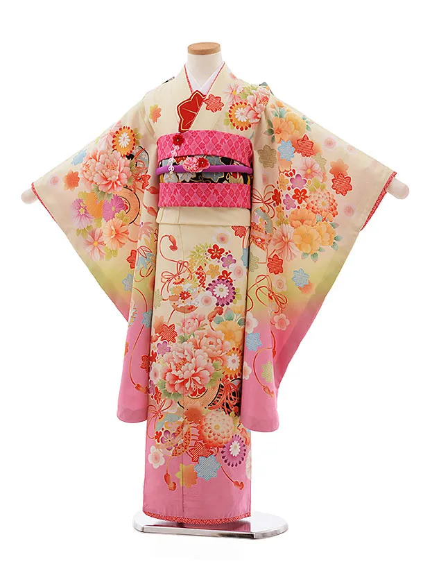 乙葉 7歳(四つ身)白 七五三