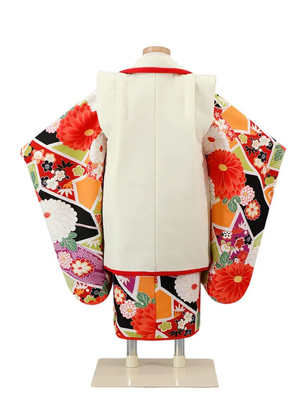 ぷちぷり 2歳(被布)赤 七五三