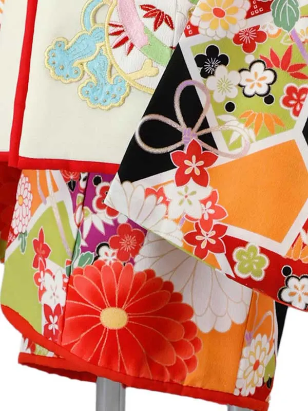 ぷちぷり 2歳(被布)赤 七五三