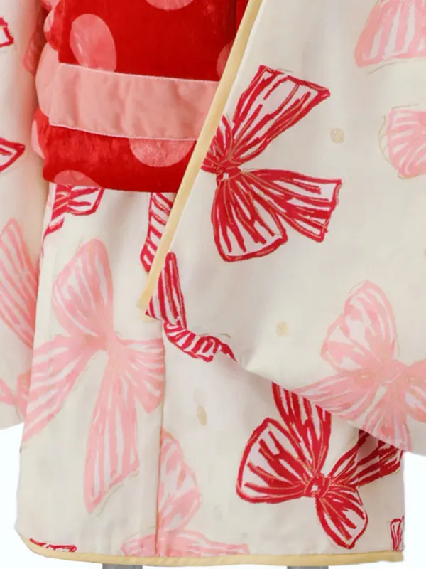 hakka kids(ﾊｯｶ ｷｯｽﾞ) 2歳(被布)白 七五三