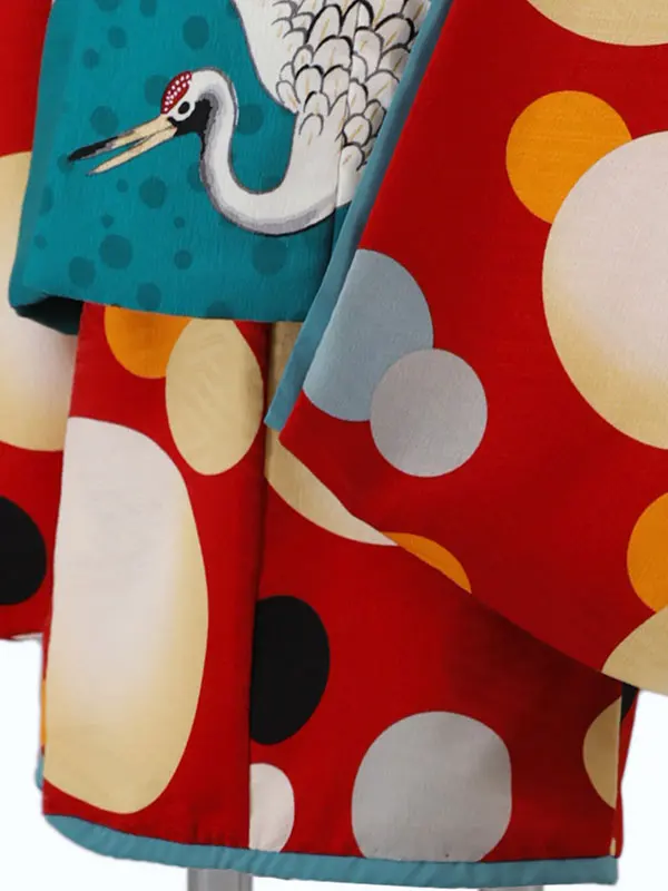 ﾓﾀﾞﾝｱﾝﾃﾅ 2歳(被布)緑 七五三