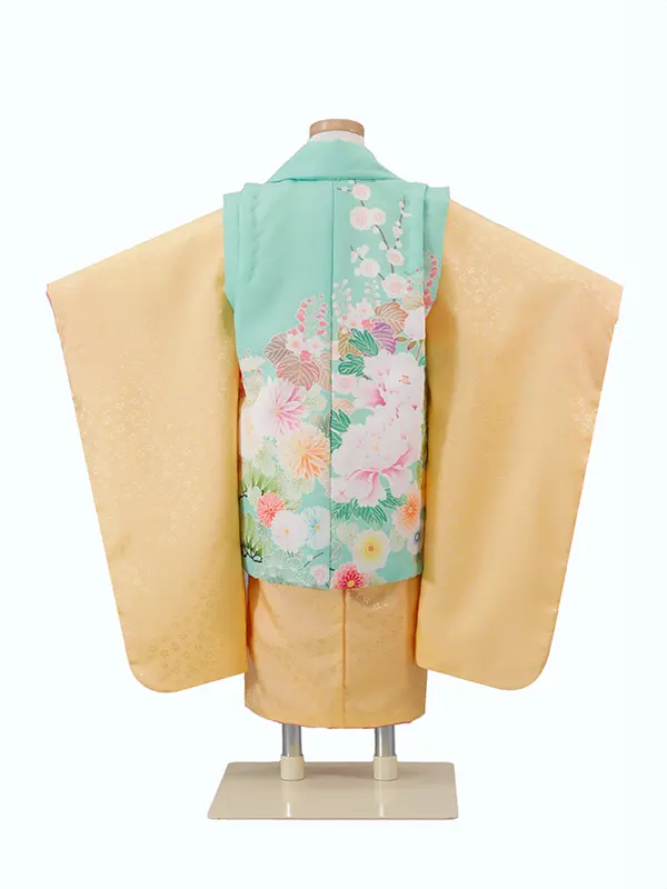 2歳(被布)緑 七五三