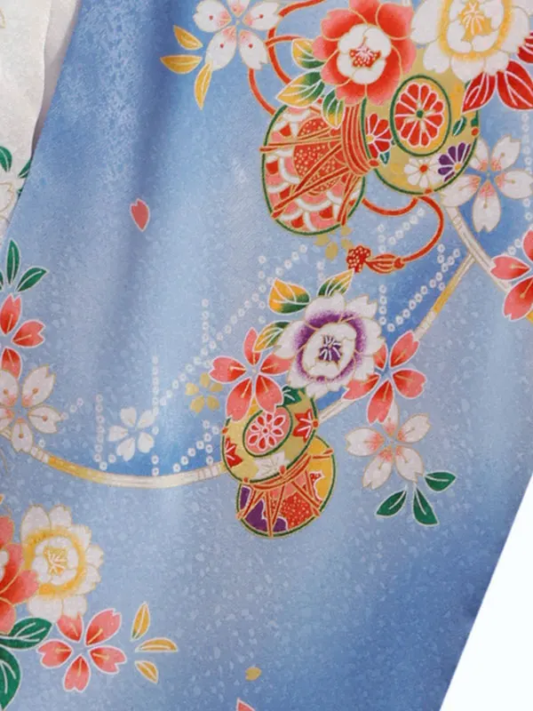 3歳(被布)水色 七五三