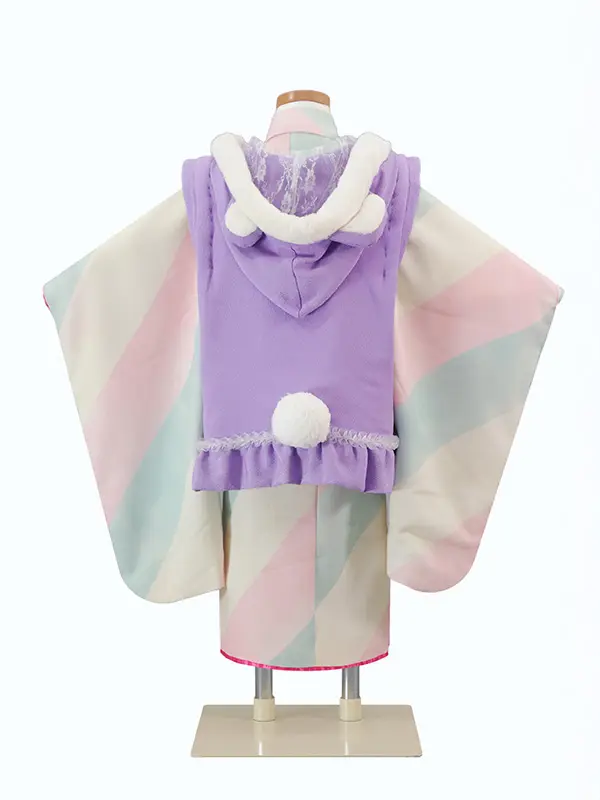 2歳(被布)紫 七五三